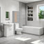 Rangement au-dessus de la toilette l 23,5 po x H 67 po x P 9,45 po Vallu-1373206207