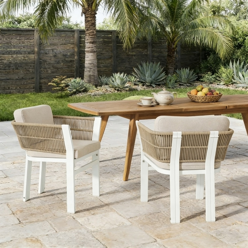 Ensemble de 2 chaises d'extérieur