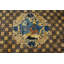 Antique Peking Chinese Medallion Beige 1900s Rug