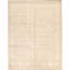 Hand-Knotted High-Quality Cream and Cream Area Rug