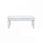 Rectangle Silver Mirrored Coffee Table-426235696
