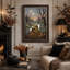 Art mural blanc sur toile Halloween-982982939