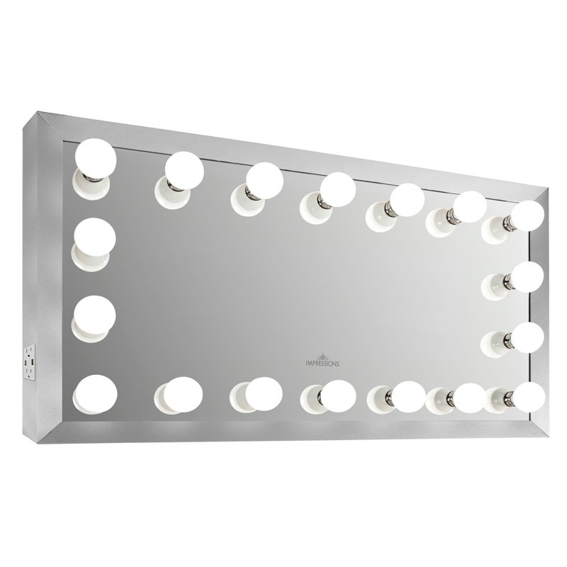 Miroir de salle de bain Starlight, Argent