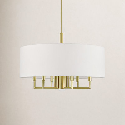 Moonlighter 7 - Light Dimmable Drum Chandelier