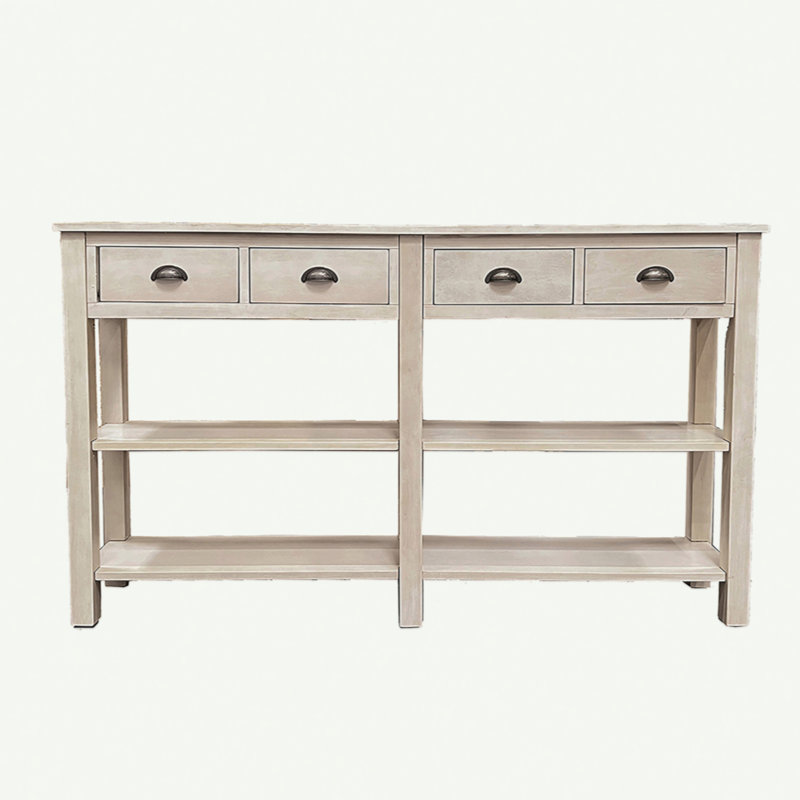 Yorkshire Cream Finish Console Table