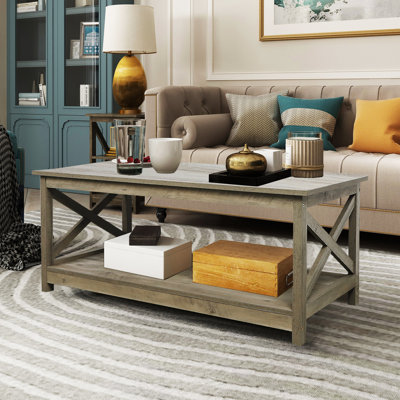 Table basse avec rangement Edwardson