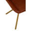 47 cm H Tufted Leather Side Chair