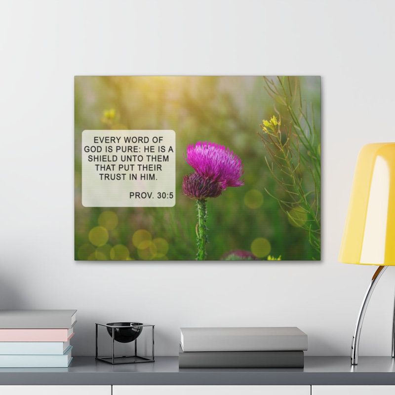 No Frame Print on Canvas, 27.94cm H x 35.56cm W