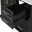 36" Traditional Bathroom Vanity With Ceramics Sink , Black Bathroom Cabinet With Two Soft Close Doors And Four Drawers, Bathroom Vanity-387846718