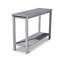 Console Eucalyptus, gris argenté