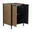 Meuble-lavabo 24 po en contreplaqué, base contemporaine en contreplaqué, objet élégant-842240592