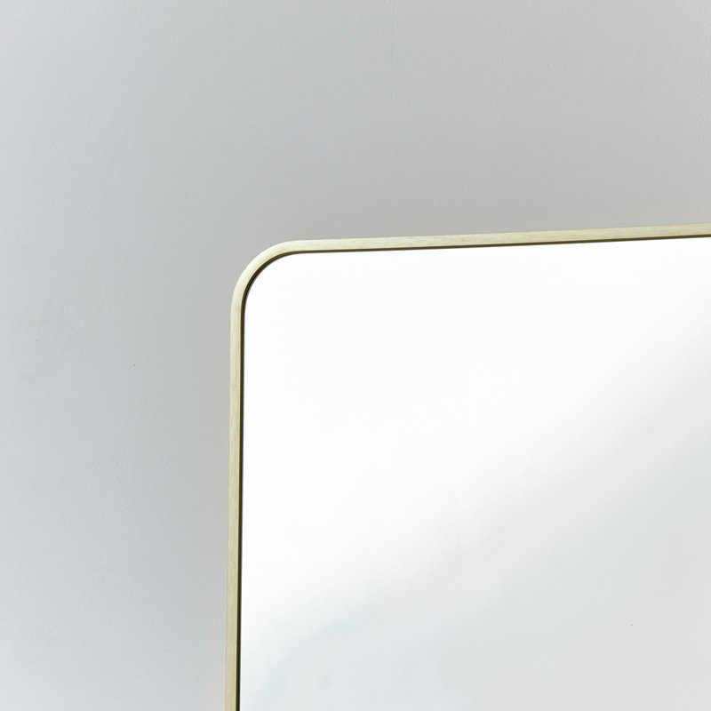 Emilianna Metal Mirror, 135cm H x 40cm W