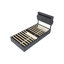 Cadre de lit simple avec station de charge USB et lumières DEL, cadre de lit simple avec tête de lit et 4 tiroirs de rangement, D