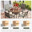 Watherson Round 4 - Person 41.7'' L Outdoor Dining Set-2083600638