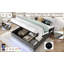 Hydraulic Storage Bed Frame, Grey No Headboard Linen Bed With App Control Led Lights, Side Charging Station & Side Pockets, Metal-wood Support, No Box Spring Needed-914839793
