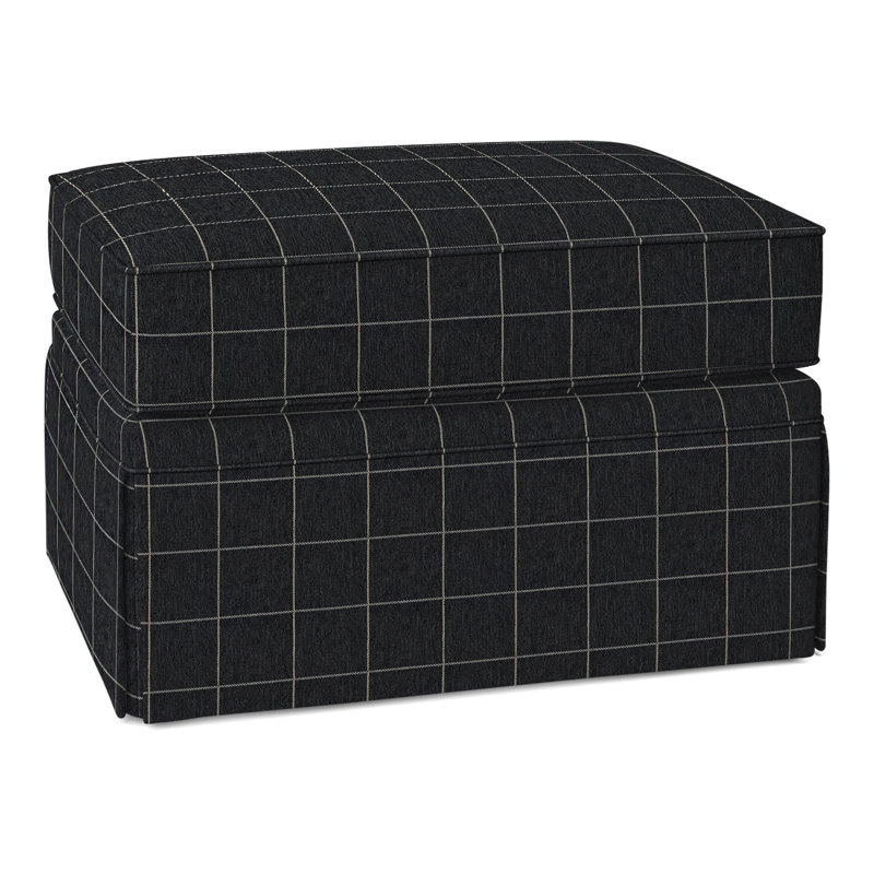 Savannah Ottoman, Perigold Youngman Ebony