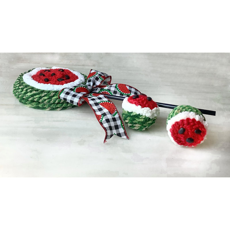 Décorations d'été de melon d'eau