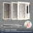 Adorna Frameless LED Lighted Bathroom / Vanity Mirror with Brightness Adjustable, Memory Function, Anti-fog-1020207787
