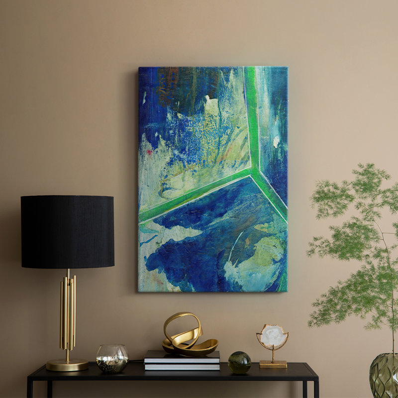 GeometricInCoolVI - Gallery Cavas sur mesure, H 18 po x l 12 po
