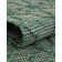 Jerah Geometric Hand Loomed Jute/Sisal Area Rug in Hunter Green