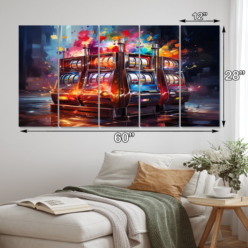 Traditional Entertainment Wall Decor on Metal