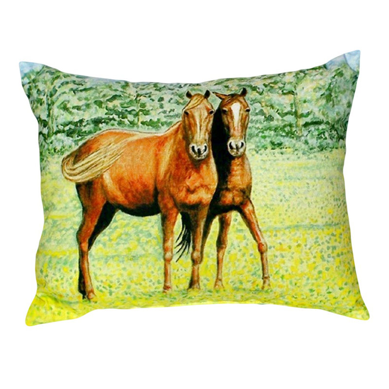  Coussin lombaire intérieur / extérieur Two Horses