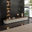 Simple Creative Rectangle TV Cabinet Unfinished TV Stand for TVs up to 88"