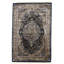 Tapis turc bleu marine et ivoire 3x5