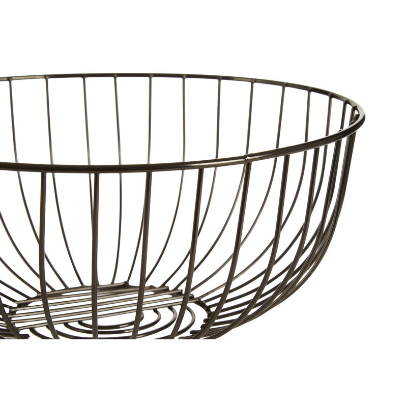 Symple Stuff Ralphy Iron Fruit Basket