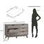 76.2cm W 6 - Drawer Chest of Drawers-664065911