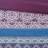 Chic Boho Polyester Bedding Sets, Purple Print, For Home Ambience
