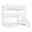 Ensemble de lit superposé en métal avec lit gigogne, style contemporain, structure en fer-2143208833
