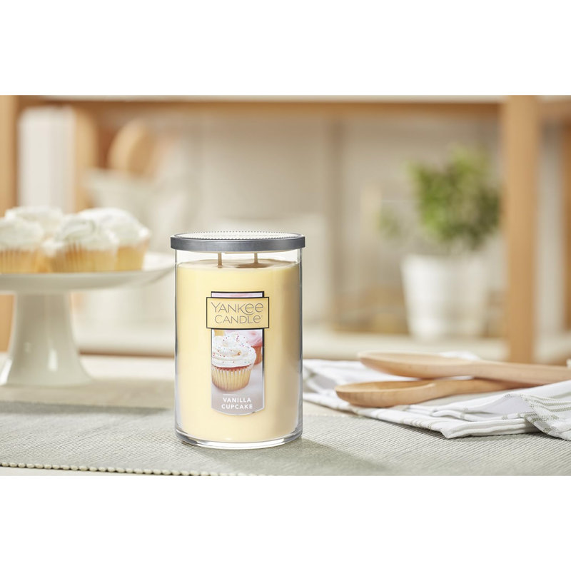 Vanilla Cupcake Scented Jar Candle, Large Tumbler