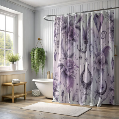 Lilac Dream - 1 Piece Standard Shower Curtain