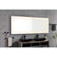 Miroir de salle de bain mural 72 x 32 pouces à 3 lumières à DEL à intensité variable avec mémoire, Hd Glass, cadre en aluminium, blanc pour le remodelage des couleurs, à intensité variable, atmosphère