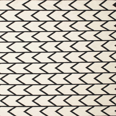 Tapis contemporain blanc / noir