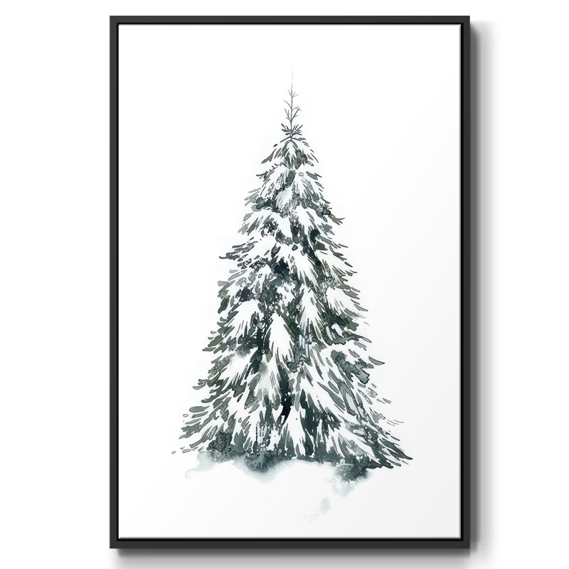 Blue Spruce II, reproduction d'art sur toile, Noir, H 25 po x l 17 po x P 1,5 po