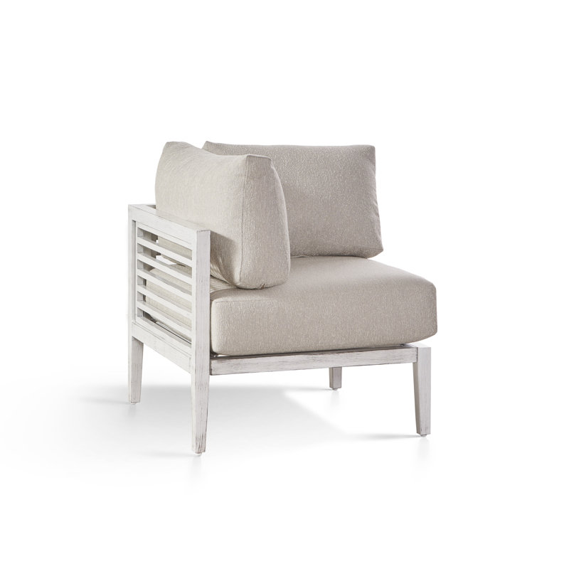 Canapé modulaire avec coussins Torland, Toile Toile Toile Sunbrella®