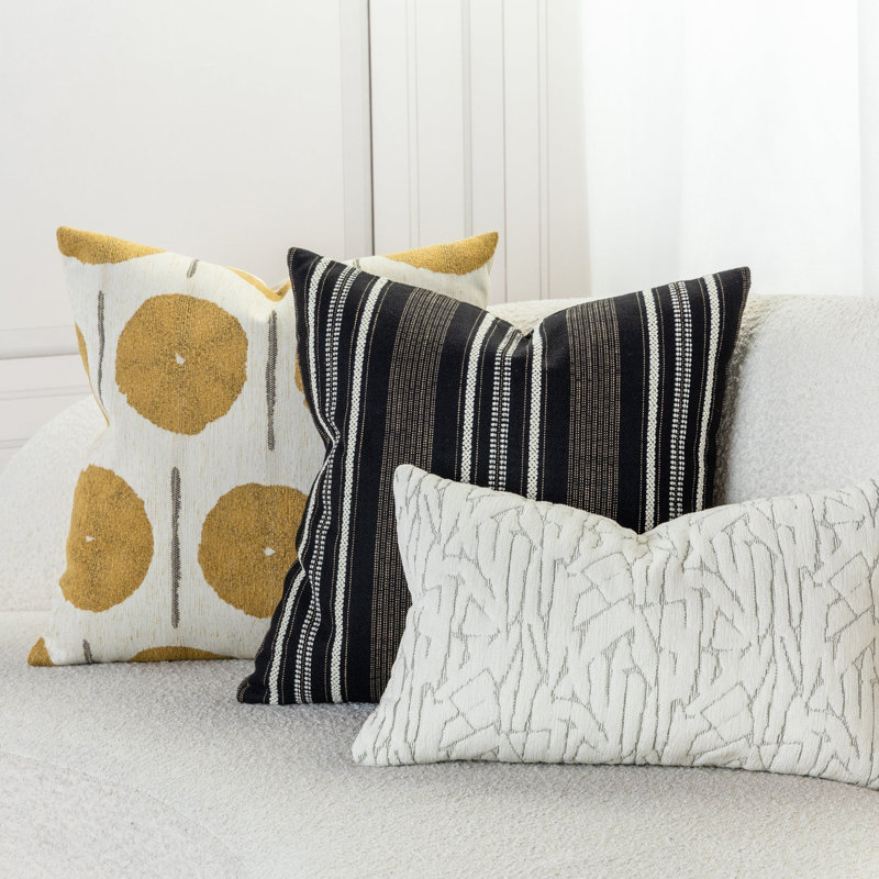 Solstice Gold Indoor/Outdoor Pillow Cover & Insert, 20" H x 20" W, Square