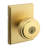 Sora Keyed Entry Knob w/ Rectangular Rose featuring SmartKey Security-113980286