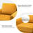 Gillette Upholstered Tufted Velvet Club Chair-719559862