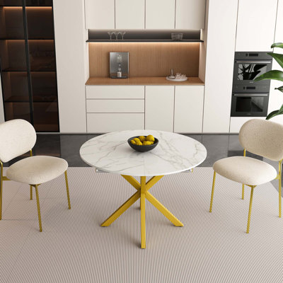 Table extensible pour 4 à 6 personnes
