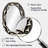Minimal Succulent In Black And White II - Large Oval Wall Mirror On Metal-380155994