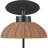 Algean Aluminum Plug-in Candle Wall Light
