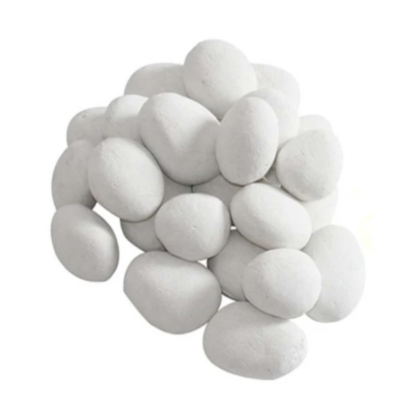 Ceramic / Porcelain Decorative Logs, White