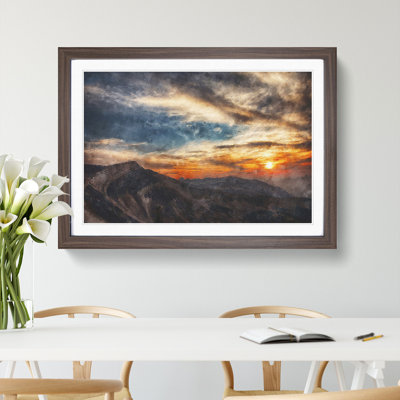 Sunset in Utah - Picture Frame Painting