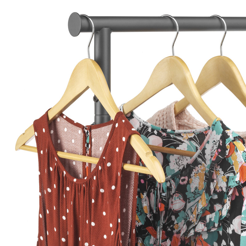 Mcmath 36'' Metal Rolling Clothing Rack