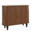 Armoire cannelée avec 6 porte-bouteilles et 3 porte-verres-130178271