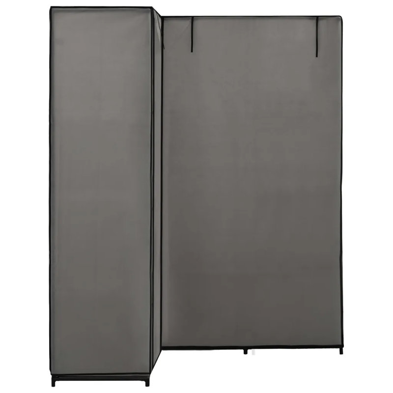 3 Door Wardrobe, Grey