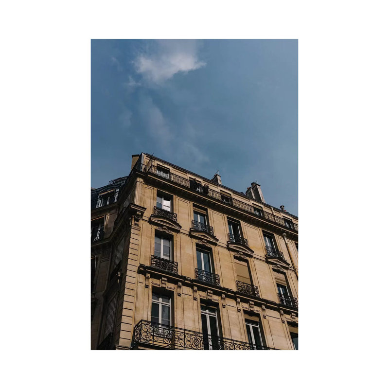 Parisian Smoke Break by Bethany Young - Print on Canvas, Wrapped Canvas, 45.72cm H x 30.48cm W x 1.91cm D